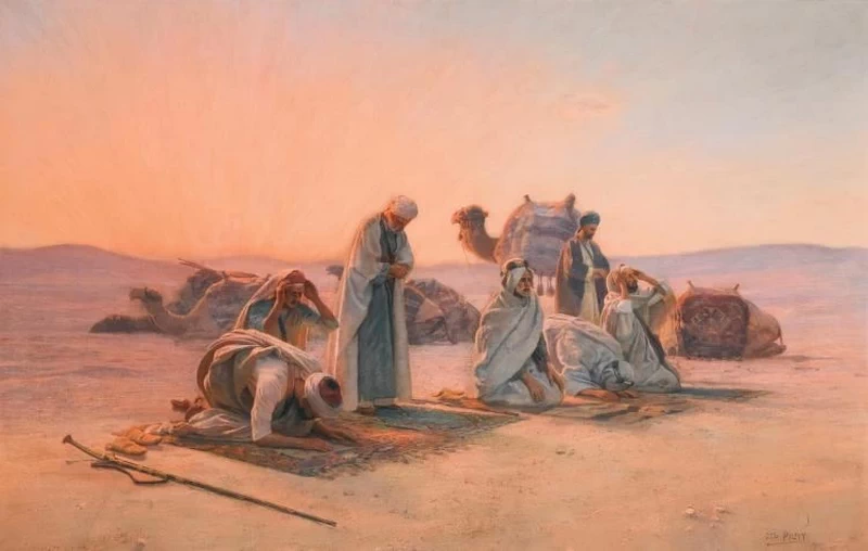 Preghiere al tramonto